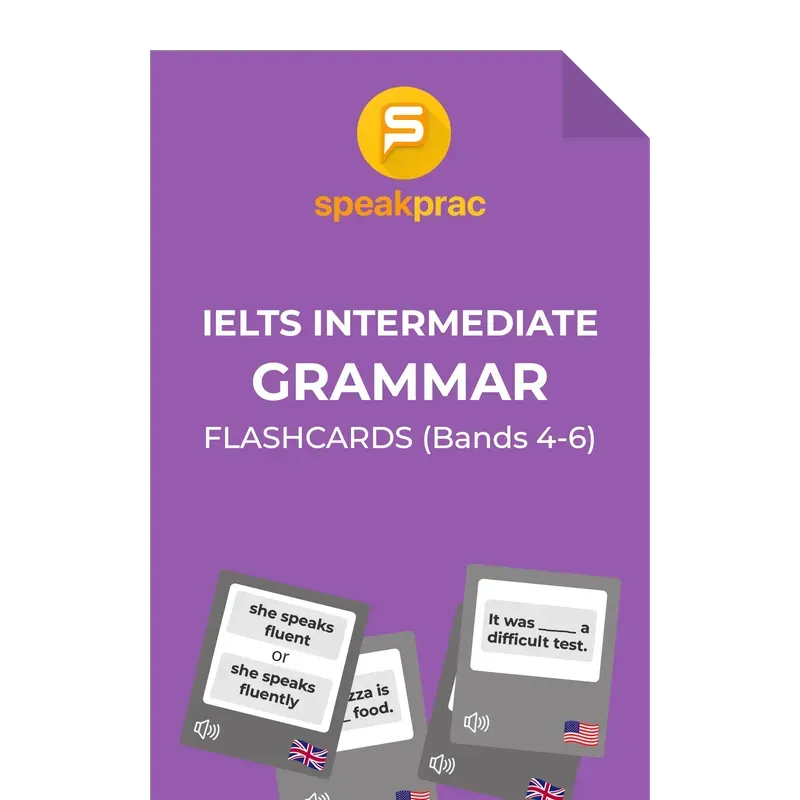 IELTS Intermediate Grammar